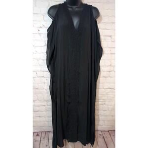 Astr Women's Kaftan XS Cold Shoulder Swim Cover Up Casual Dress Beach Resort